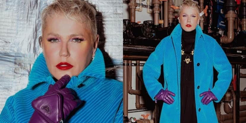 Xuxa usa luvas de couro e expõe polêmica sobre ser vegana - Foto: Reprodução Xuxa usa luvas de couro e expõe polêmica sobre ser vegana - Foto: Reprodução