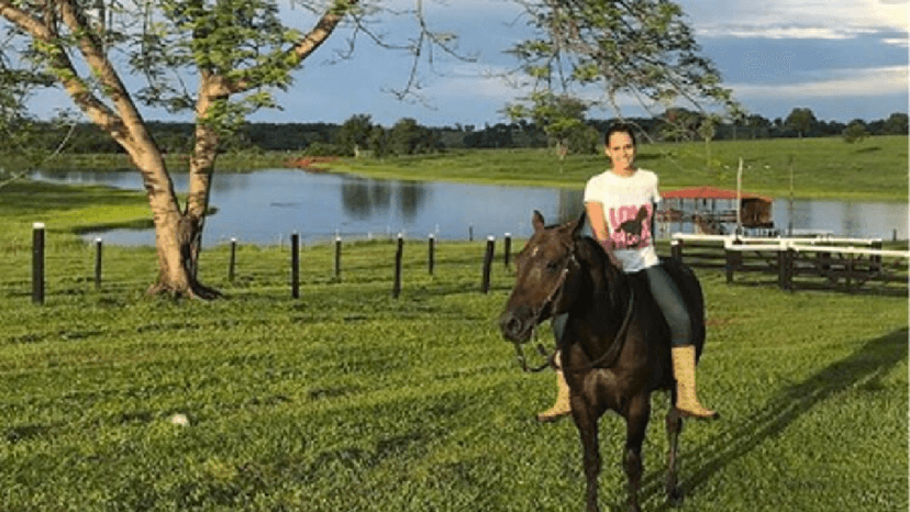 Lago da Fazenda do cantor sertanejo (Foto: Divulgação) Lago da Fazenda do cantor sertanejo (Foto: Divulgação)