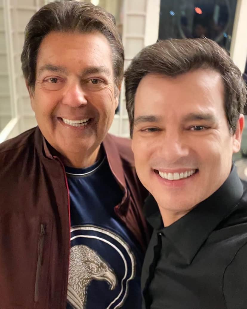 Faustão e Celso Portiolli (Foto: Reprodução/Instagram) Faustão e Celso Portiolli (Foto: Reprodução/Instagram)