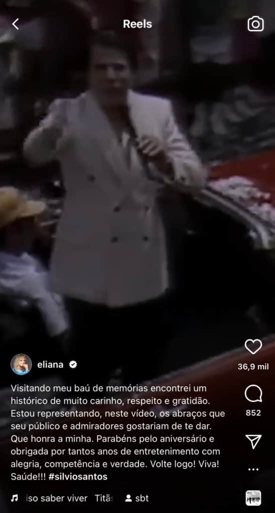 “Por tantos anos”, Eliana expõe relação com Silvio e entrega o que viveu com ele: “Encontrei um histórico” “Por tantos anos”, Eliana expõe relação com Silvio e entrega o que viveu com ele: “Encontrei um histórico”