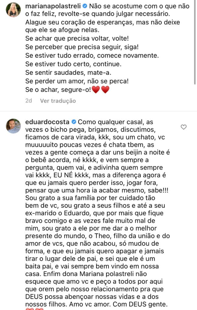 Eduardo Costa expõe crise em relação com namorada, envolve ex-marido da moça e confirma: “Jogar fora” Eduardo Costa expõe crise em relação com namorada, envolve ex-marido da moça e confirma: “Jogar fora”