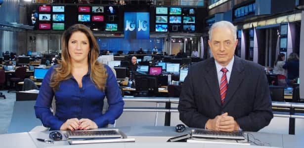 Christiane Pelajo e William Waack no "Jornal da Globo" (Foto: Reprodução/TV Globo) Christiane Pelajo e William Waack no "Jornal da Globo" (Foto: Reprodução/TV Globo)