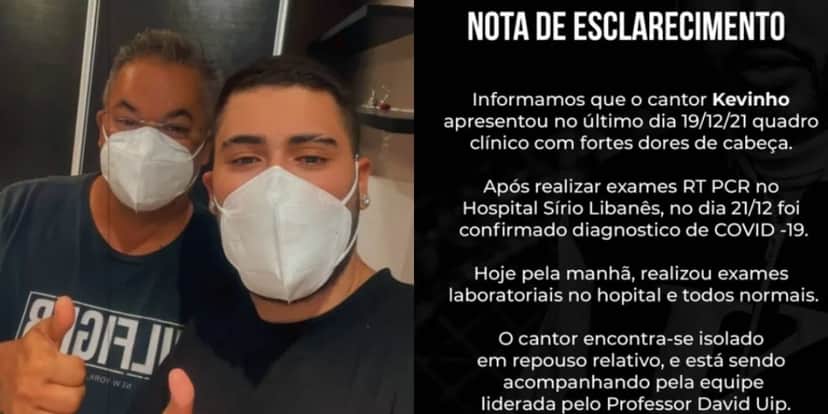 Kevinho e o seu pai foram diagnosticado com mesma doença (Foto: Reprodução) Kevinho e o seu pai foram diagnosticado com mesma doença (Foto: Reprodução)