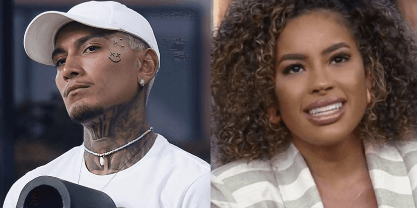 Dynho Alves e Sthe Matos foram os eliminados de ‘A Fazenda 13’ (Foto: Reprodução/ Record TV) Dynho Alves e Sthe Matos foram os eliminados de ‘A Fazenda 13’ (Foto: Reprodução/ Record TV)