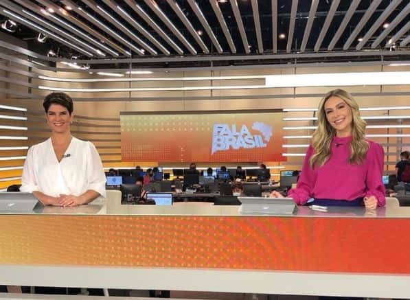 Mariana Godoy e Talita Oliveira no Fala Brasil (Foto: Divulgação/Record) Mariana Godoy e Talita Oliveira no Fala Brasil (Foto: Divulgação/Record)
