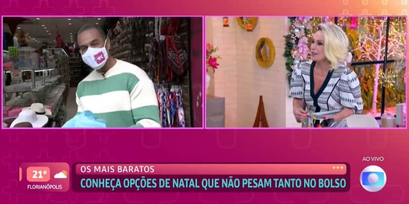 "Não fica revoltado não", Ana Maria dá ordem a repórter, rapaz peita loira e foge: "Desse jeito vou embora" "Não fica revoltado não", Ana Maria dá ordem a repórter, rapaz peita loira e foge: "Desse jeito vou embora"
