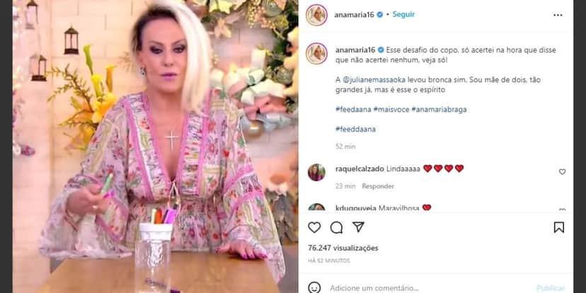 Ana Maria denuncia roubo de repórter no Mais Você e perde a linha na Globo: "Nunca vi uma coisa dessas" Ana Maria denuncia roubo de repórter no Mais Você e perde a linha na Globo: "Nunca vi uma coisa dessas"