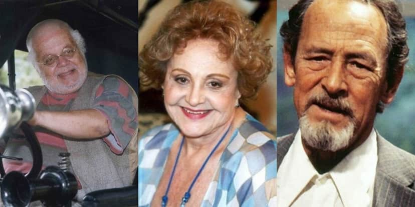 Cláudio Correia e Castro, Eva Todor e Castro Gonzaga em "O Cravo e a Rosa" (Foto: Reprodução/TV Globo) Cláudio Correia e Castro, Eva Todor e Castro Gonzaga em "O Cravo e a Rosa" (Foto: Reprodução/TV Globo)