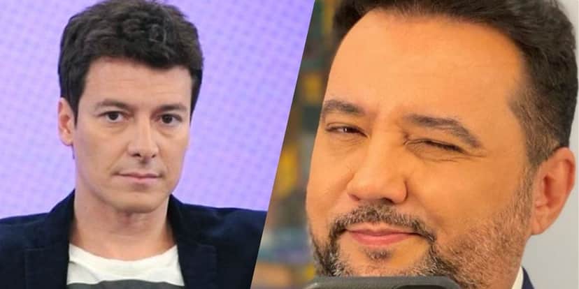 Geraldo Luís foi acusado de puxar o tapete de Rodrigo Faro (Foto: Reprodução) Geraldo Luís foi acusado de puxar o tapete de Rodrigo Faro (Foto: Reprodução)