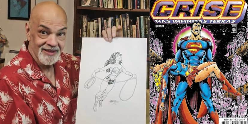 George Perez fez vários trabalhos na DC (Foto: Reprodução) George Perez fez vários trabalhos na DC (Foto: Reprodução)