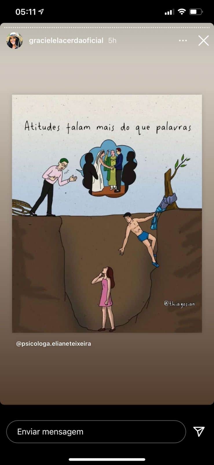 Graciele, após ver Zezé massacrado por separação, expõe fundo do poço: "Atitudes falam mais que palavras" Graciele, após ver Zezé massacrado por separação, expõe fundo do poço: "Atitudes falam mais que palavras"