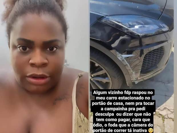 Jojo Todynho teve o carro de luxo arranhado (Foto: Reprodução/ Instagram) Jojo Todynho teve o carro de luxo arranhado (Foto: Reprodução/ Instagram)