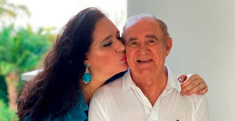 Lilian Aragão e Renato Aragão, o Didi