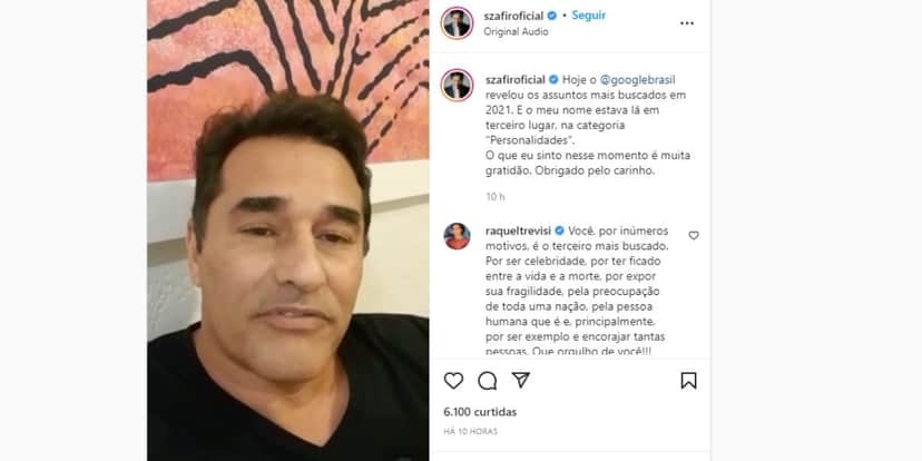 "Nem sei como começar esse vídeo", Luciano Szafir faz anúncio sobre doença e desaba: "Muito difícil" "Nem sei como começar esse vídeo", Luciano Szafir faz anúncio sobre doença e desaba: "Muito difícil"