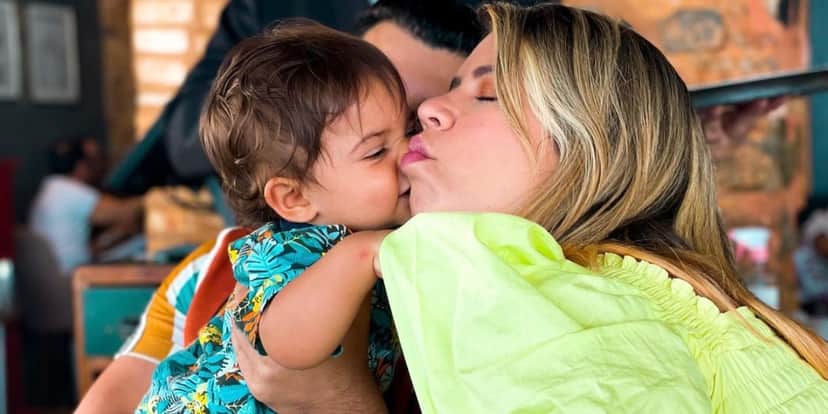 Marília Mendonça e o filho, Léo - Foto: Reprodução Marília Mendonça e o filho, Léo - Foto: Reprodução