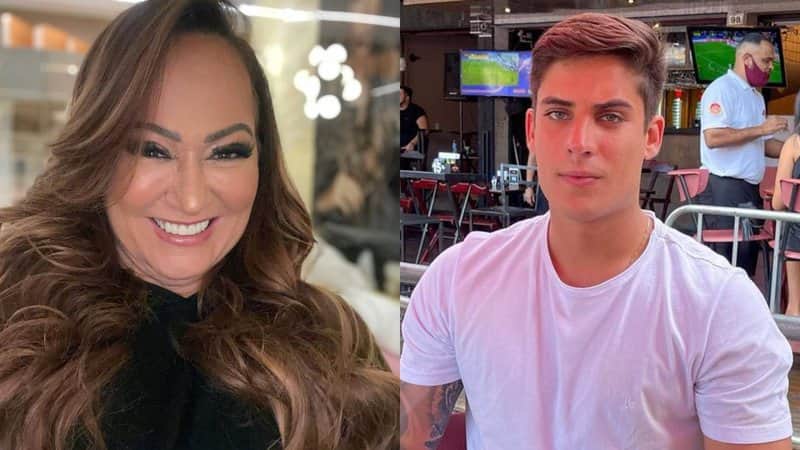 Mãe de Neymar voltou a se envolver com Tiago Ramos (Foto: Reprodução) Mãe de Neymar voltou a se envolver com Tiago Ramos (Foto: Reprodução)