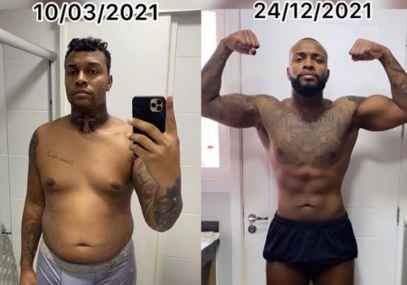 Nego DI surpreende com o físico mudado (Foto: Reprodução/ Instagram) Nego DI surpreende com o físico mudado (Foto: Reprodução/ Instagram)