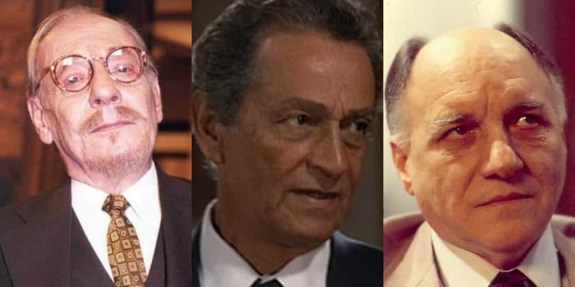 Henrique César, Nelson Xavier e Nildo Parente trabalharam em "O Cravo e a Rosa" (Foto: Reprodução/TV Globo) Henrique César, Nelson Xavier e Nildo Parente trabalharam em "O Cravo e a Rosa" (Foto: Reprodução/TV Globo)