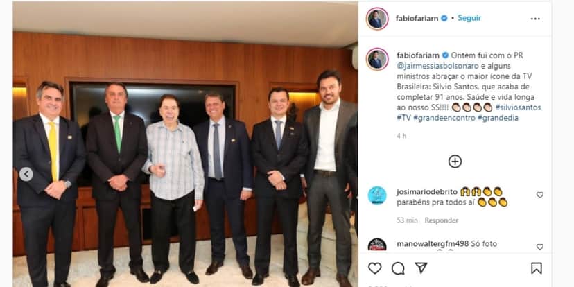 Silvio Santos, após cancelar programa e ter saída do país confirmada, anuncia desfecho oficial no SBT Silvio Santos, após cancelar programa e ter saída do país confirmada, anuncia desfecho oficial no SBT