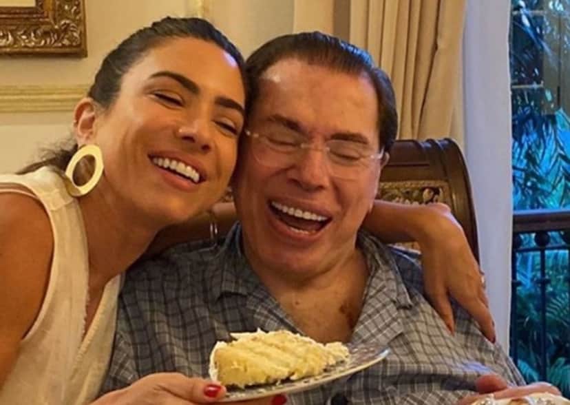 Patrícia Abravanel posta clique raro com Silvio Santos no dia de seu aniversário (Foto: Reprodução/ Instagram) Patrícia Abravanel posta clique raro com Silvio Santos no dia de seu aniversário (Foto: Reprodução/ Instagram)
