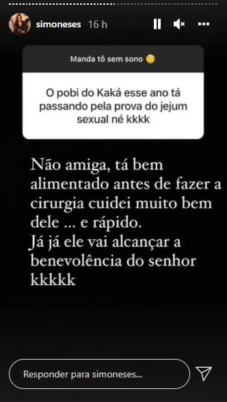 Simone abre jogo sobre vida sexual com marido - Foto: Reprodução Simone abre jogo sobre vida sexual com marido - Foto: Reprodução