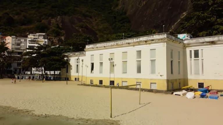 A Tupi ocupou o Cassino da Urca (Foto: Reprodução/YouTube) A Tupi ocupou o Cassino da Urca (Foto: Reprodução/YouTube)