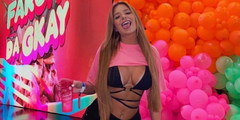 Viih Tube diz que ficou com 46 pessoas na Farofa da Gkay - Foto: Reprodução Viih Tube diz que ficou com 46 pessoas na Farofa da Gkay - Foto: Reprodução