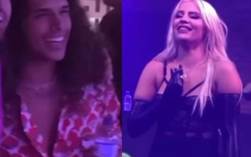 Vitão aparece se divertindo em vídeos com a ex se apresentando (Foto: Reprodução/ Instagram) Vitão aparece se divertindo em vídeos com a ex se apresentando (Foto: Reprodução/ Instagram)