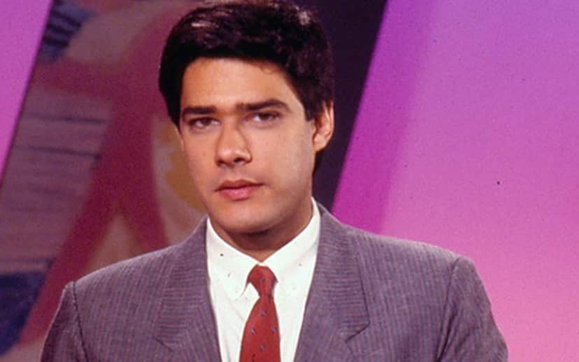 William Bonner antes do fatídico "Plantão da Globo", ainda na época em que comandava o "Fantástico" (Foto: Reprodução/TV Globo) William Bonner antes do fatídico "Plantão da Globo", ainda na época em que comandava o "Fantástico" (Foto: Reprodução/TV Globo)