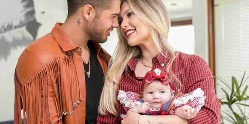 Zé Felipe, Virginia Fonseca e Maria Alice - Foto: Reprodução Zé Felipe, Virginia Fonseca e Maria Alice - Foto: Reprodução
