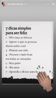 Esposa de Denílson fez importante reflexão (Foto: Reprodução) Esposa de Denílson fez importante reflexão (Foto: Reprodução)
