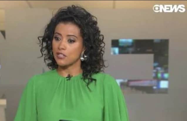 Aline Midlej chorou Aline Midlej chorou