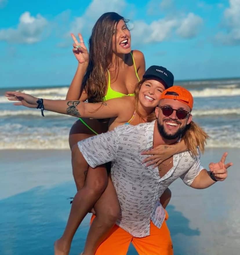 Thaís Braz, Viih Tube e Arthur Picoli são amigos fora da casa (Foto: Reprodução / Instagram) Thaís Braz, Viih Tube e Arthur Picoli são amigos fora da casa (Foto: Reprodução / Instagram)