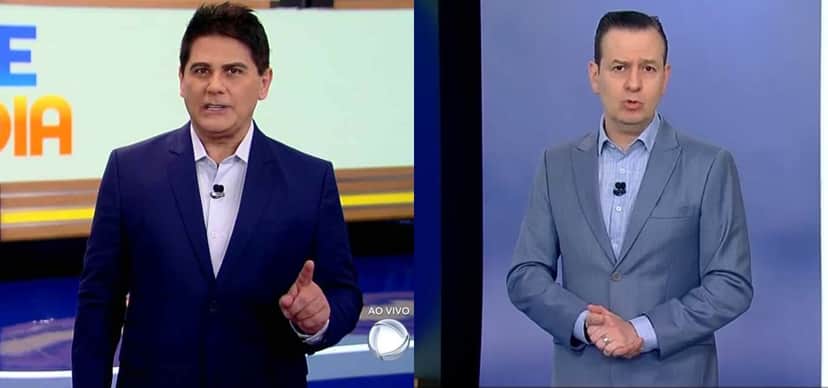 Sem César Filho, Celso Zucatelli vai apresentar do Hoje Em Dia- Foto: Montagem-TV Foco Sem César Filho, Celso Zucatelli vai apresentar do Hoje Em Dia- Foto: Montagem-TV Foco
