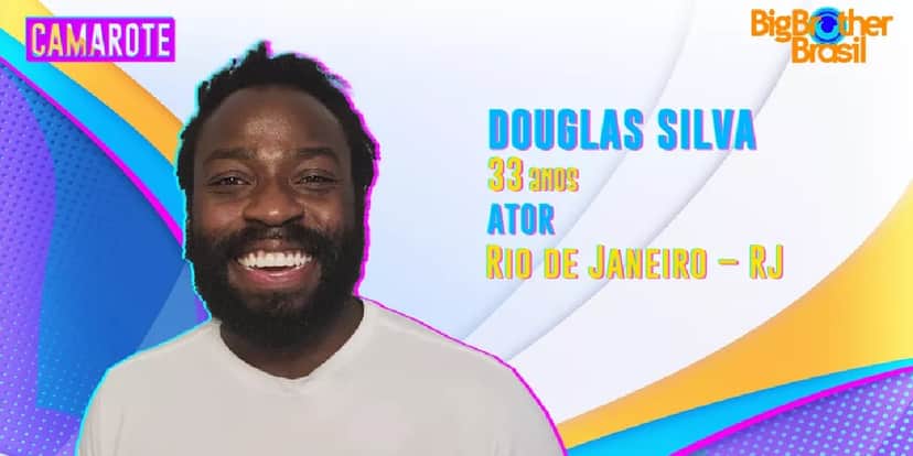 Douglas Silva faz parte do camarote do "BBB22" (Foto: Divulgação/TV Globo) Douglas Silva faz parte do camarote do "BBB22" (Foto: Divulgação/TV Globo)