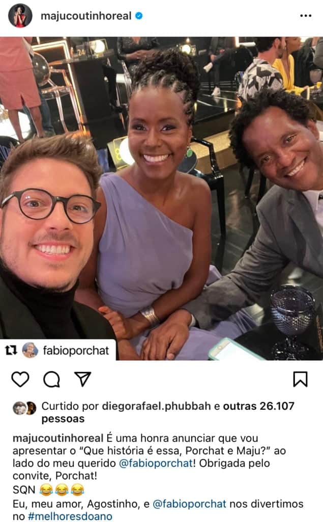 Meses após estrear no Fantástico, Maju Coutinho confirma mudança de programa: “É uma honra anunciar” Meses após estrear no Fantástico, Maju Coutinho confirma mudança de programa: “É uma honra anunciar”