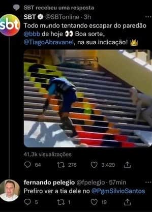 Alta cúpula do SBT se enfurece com apoio à Globo, teme fracasso contra rival e exige fim: “Tentando escapar” Alta cúpula do SBT se enfurece com apoio à Globo, teme fracasso contra rival e exige fim: “Tentando escapar”