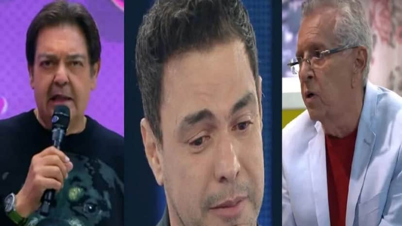 Sensitiva fez previsões para Faustão, Zezé e Carlos Alberto (Imagem: Montagem)