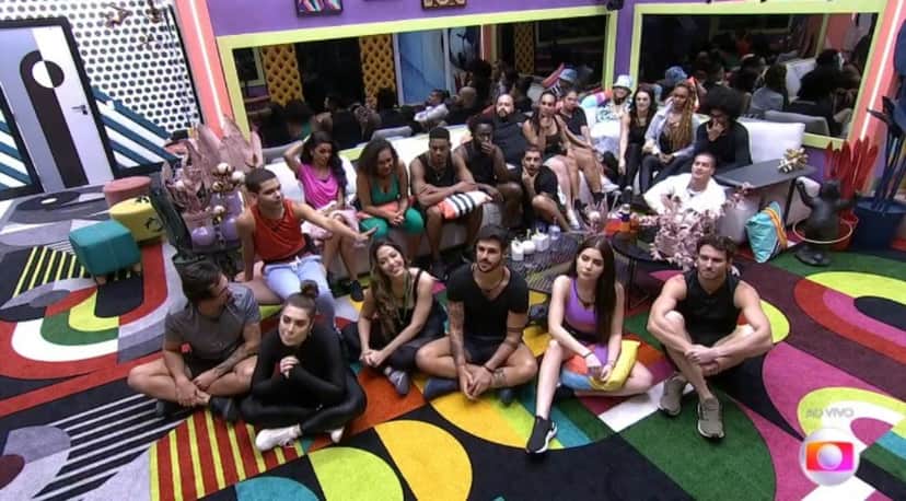 Jade Picon não entendeu a piada de Tadeu (Foto: Reprodução / Globoplay) Jade Picon não entendeu a piada de Tadeu (Foto: Reprodução / Globoplay)