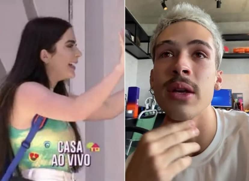 O filho de Leonardo reagiu a entrada da sua ex-namorada no BBB22 (Foto: Reprodução / Internet) O filho de Leonardo reagiu a entrada da sua ex-namorada no BBB22 (Foto: Reprodução / Internet)