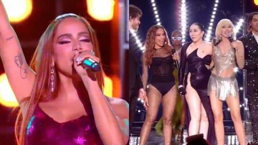 Anitta participa do Réveillon de Miiley Cyrus nos EUA (Foto: Reprodução) Anitta participa do Réveillon de Miiley Cyrus nos EUA (Foto: Reprodução)