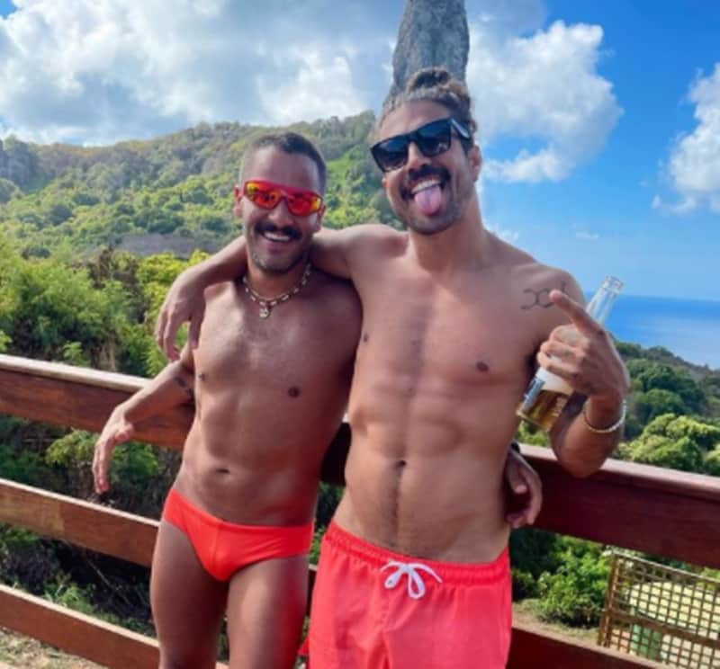 A foto publicada por Murillo Lima ficou bem melhor (Foto: Reprodução/ Instagram)