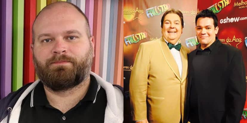 Chico Barney se revoltou com André Romano após spoiler do "The Masked Singer Brasil" (Foto: Reprodução/Twitter/TV Globo) Chico Barney se revoltou com André Romano após spoiler do "The Masked Singer Brasil" (Foto: Reprodução/Twitter/TV Globo)