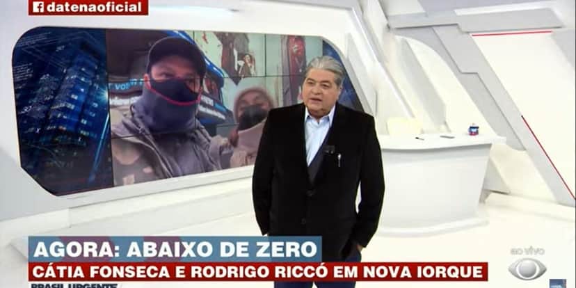 "A gente chegou antes", Datena se enfurece com a Record e detona recado a Luiz Bacci: "De onde ele estiver" "A gente chegou antes", Datena se enfurece com a Record e detona recado a Luiz Bacci: "De onde ele estiver"