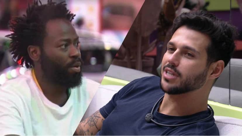 Douglas tira satisfação com Rodrigo Mussi no BBB22 (Montagem/ Reprodução) Douglas tira satisfação com Rodrigo Mussi no BBB22 (Montagem/ Reprodução)
