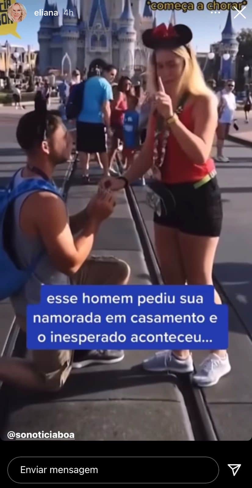 Eliana expõe vídeo de pedido de casamento e descoberta de gravidez: "O inesperado aconteceu" Eliana expõe vídeo de pedido de casamento e descoberta de gravidez: "O inesperado aconteceu"