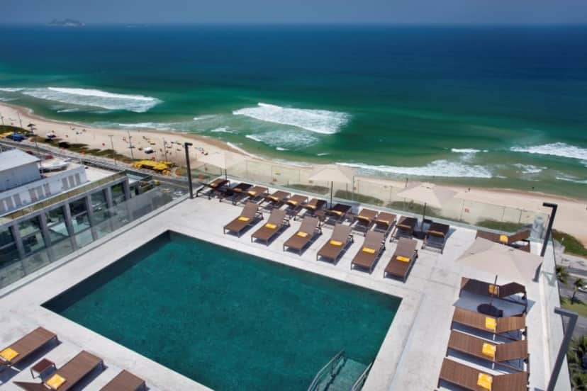 Hotel onde estão confinados o elenco do BBB22 (Foto: Reprodução / Internet) Hotel onde estão confinados o elenco do BBB22 (Foto: Reprodução / Internet)