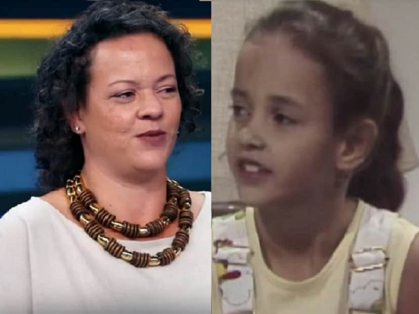 Katia Moura, ex-atriz mirim, surpreende Luciano Huck (Foto: Reprodução) Katia Moura, ex-atriz mirim, surpreende Luciano Huck (Foto: Reprodução)
