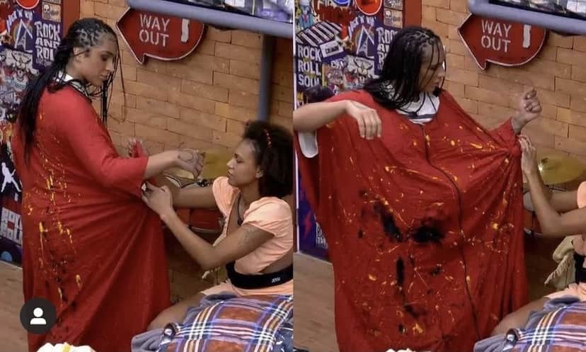 Linn da Quebrada surpreendeu ao levar traje para trocar de roupa (Foto: reprodução) Linn da Quebrada surpreendeu ao levar traje para trocar de roupa (Foto: reprodução)