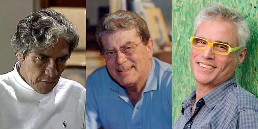 Cláudio Cavalcanti, Carlos Zara e Rodolfo Bottino estiveram em "Lua Cheia de Amor" (Foto: Reprodução/Divulgação/TV Globo)